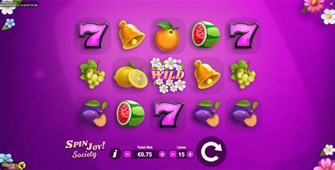 spinjoy 777|SpinJoy Society Slot Review .